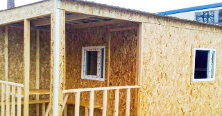 Сарай из дерева под ключ в Балтийске – строительствопо цене от 41160 рублей